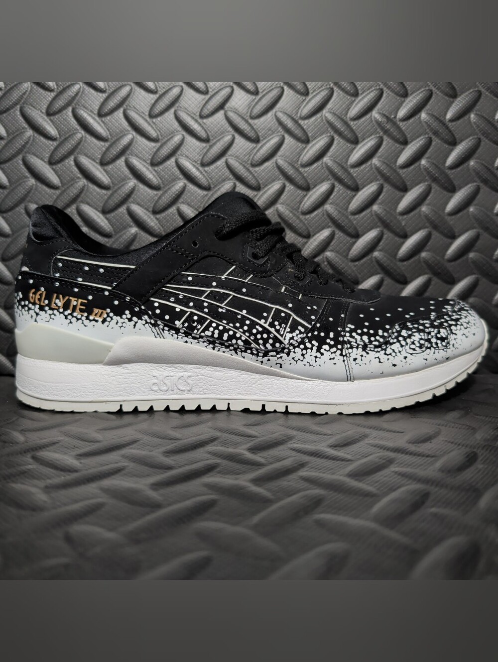ASICS Gel-Lyte III "Snowflake Pack" black/white H6W3Y-9090 size 11